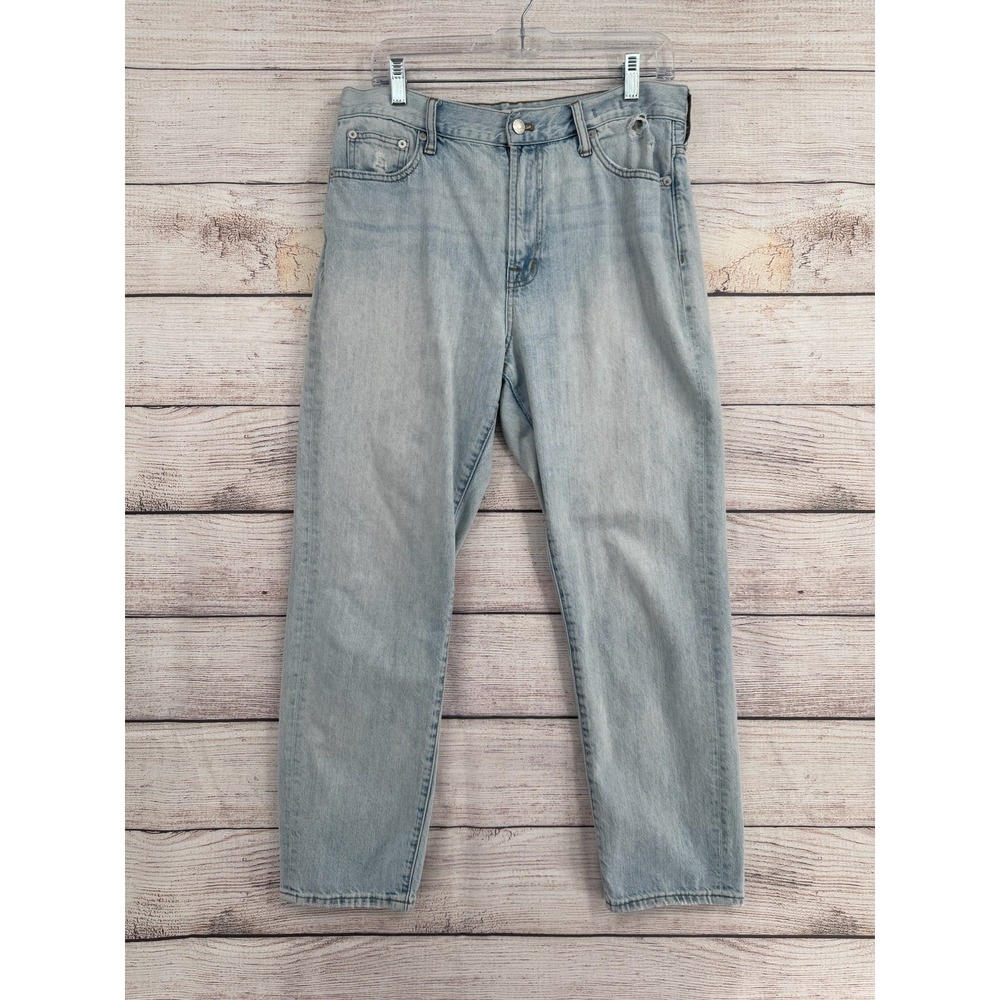 Madewell High-Rise Light Wash Blue Jeans